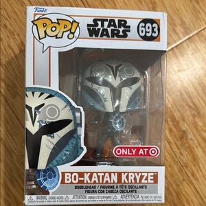 Funko Pop! Star Wars Bo-Katan Kryze Bobblehead - Black, Gray, Blue